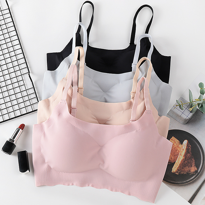Bralette Triangle Set - Sujetador Sexy con tirantes para mujer,