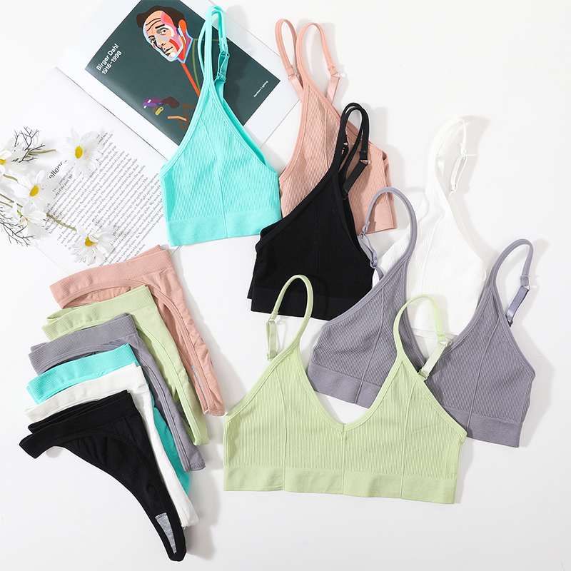 Conjunto de sujetador y bragas - Bralette Triangle Set reseña y precio
