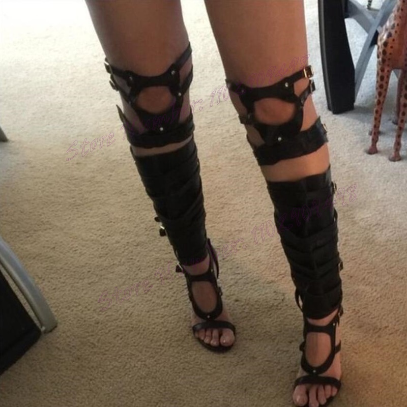 Sandalias con hebilla de tiras - Sandal Strappy Heeled reseña y precio