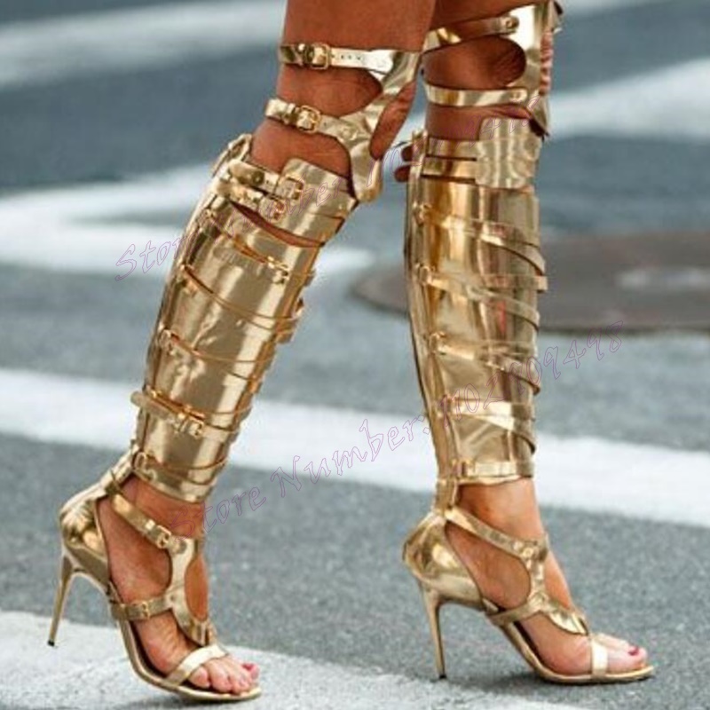 Sandalias con hebilla de tiras - Sandal Strappy Heeled reseña y precio