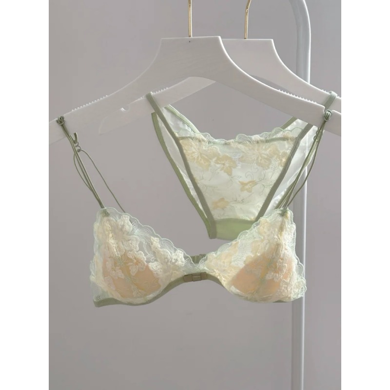 Bralette de copa triangular fr - Bralette Triangle Set reseña y precio