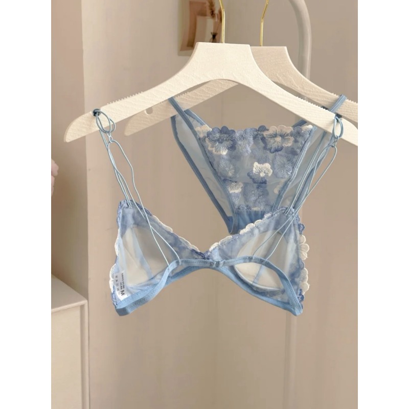 Bralette de copa triangular fr - Bralette Triangle Set reseña y precio